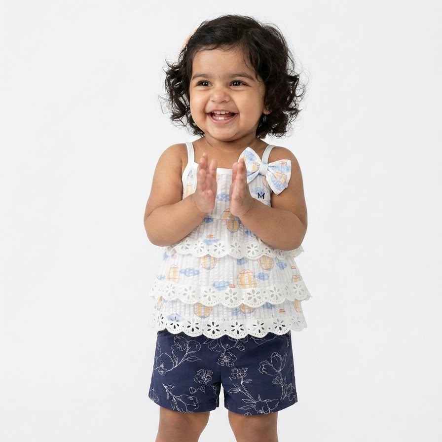 Sky Balloon Lace Tier Set